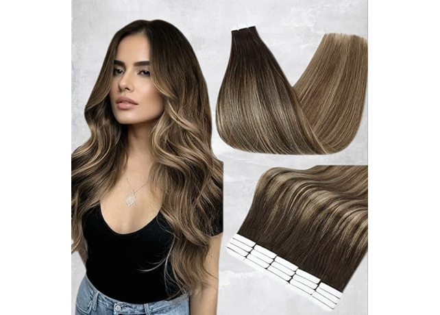 Extensii Tape In Balayage #2/ #19/#2
